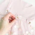 Imagem do Saída maternidade tricot vestido renda floral - rosa