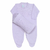 Saída maternidade de tricot lilás - Pérola na internet