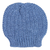 Touca de tricot - azul jeans