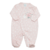 Macacão rosa bunny garden 100% algodão