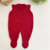 Saída maternidade tricot bordô - Benjamin - Baby Boom Enxoval