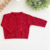 Imagem do Saída maternidade tricot bordô - Benjamin