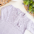 Saída maternidade de tricot lilás - Pérola - loja online