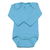 Body basic manga longa/ 100% algodão - Azul