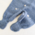 Macacão tricot azul jeans - mini daisy - loja online