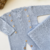 Saída maternidade tricot azul - Lucca - comprar online