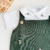 combo Romper tricot verde escuro - abelha na internet
