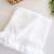 Manta de tricot branca - Babado - comprar online