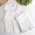 Saída maternidade tricot branco - Vestidinho/ 3 pçs - comprar online