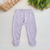 Saída maternidade de tricot lilás/ 3 peças - Vestidinho - Baby Boom Enxoval