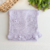 Saída maternidade de tricot lilás/ 3 peças - Vestidinho