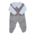 Conjunto jardineira tricot/ 2 peças - Henry