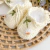 kit sapatinho de crochê e lacinho - margarida amarela - comprar online