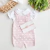 Combo Romper tricot rosa poá/ 3 peças - comprar online