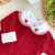 Body gola dupla rococó vermelho - Algodão Egípcio - comprar online