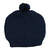 Kit gorro e luva de tricot pompom - marinho - comprar online