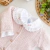 Body rococó bordadinho inglês rosa - Algodão Egípcio