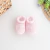kit sapatinho e lacinho rosa - - comprar online