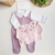Combo Abby lavanda/ 4 peças - Baby Boom Enxoval