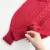 Saída maternidade tricot bordô - Virgínia - Baby Boom Enxoval