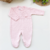 Saída maternidade de tricot rosa - Pérola na internet