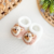 Sapatinho de crochê leão - branco - comprar online