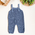 Jardineira tricot azul jeans - Miami