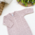 Saída maternidade tricot rosê seco - Life - Baby Boom Enxoval