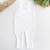 Conjunto tricot branco - jardineira poás na internet
