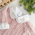 Body rosinhas e botões/ rosa - comprar online