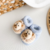 Sapatinho de crochê leão - azul - comprar online