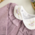 Body 3 rococós lilás/ Algodão Egípcio - comprar online