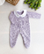 Saída maternidade tricot lilás - Emily - comprar online