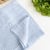 Saída maternidade tricot azul/ 3 peças - Stile - Baby Boom Enxoval