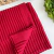 Saída maternidade tricot bordô/ 3 peças - Stile - Baby Boom Enxoval