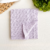 Saída maternidade tricot lilás - Olivia - Baby Boom Enxoval