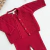 Conjunto tricot bordô - Joy - Baby Boom Enxoval