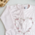 Macacão tricot rosa - coração de flores na internet