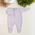 Saída maternidade tricot lilás - Lola - comprar online