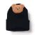 Gorro de tricot ursinho - preto