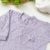 Macacão tricot lilás - Pérola na internet