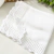 Manta barra crochet - branca - comprar online