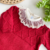 Body renda lacinho - off white - comprar online
