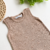 Salopete tricot poá - Marrom - Baby Boom Enxoval