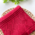 Saída maternidade tricot bordô/Losango - Baby Boom Enxoval