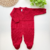 Saída maternidade tricot bordô/Losango - comprar online