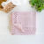 Manta barra crochet ondas - Rose seco