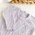Saída maternidade tricot lilás - Light na internet