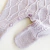 Saída maternidade tricot lilás - Light - Baby Boom Enxoval