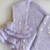 Conjunto tricot lilás - Babadinho coração - Baby Boom Enxoval